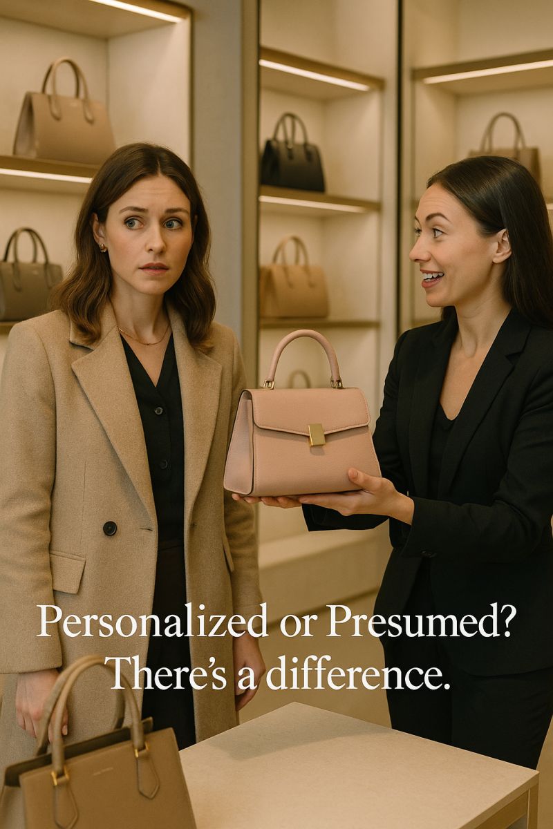 LinkedIn post visual for Personalization vs. Privacy: Where Do We Draw the Line?