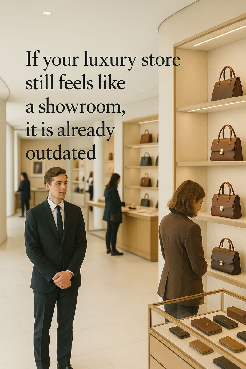 If your luxury store still feels like a showroom, it is already outdated!
